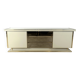 Vintage brass and lacquer sideboard, 1970s