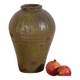 Antique Chinese Green Ceramic Vase (c.1900) #1