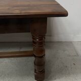 Large 19th Century Farmhouse Table in Solid Beech