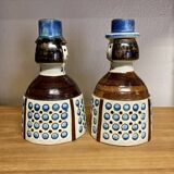 Pair of signature candlesticks "Scandinavian Design 1950"