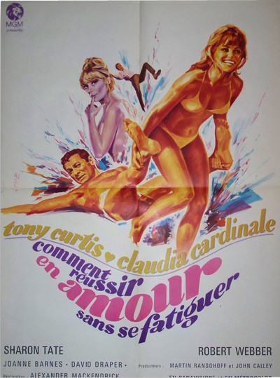 Old 1967 movie poster