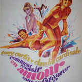 Old 1967 movie poster