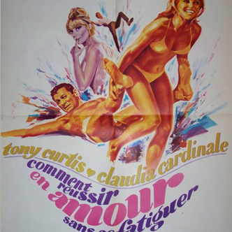 Old 1967 movie poster