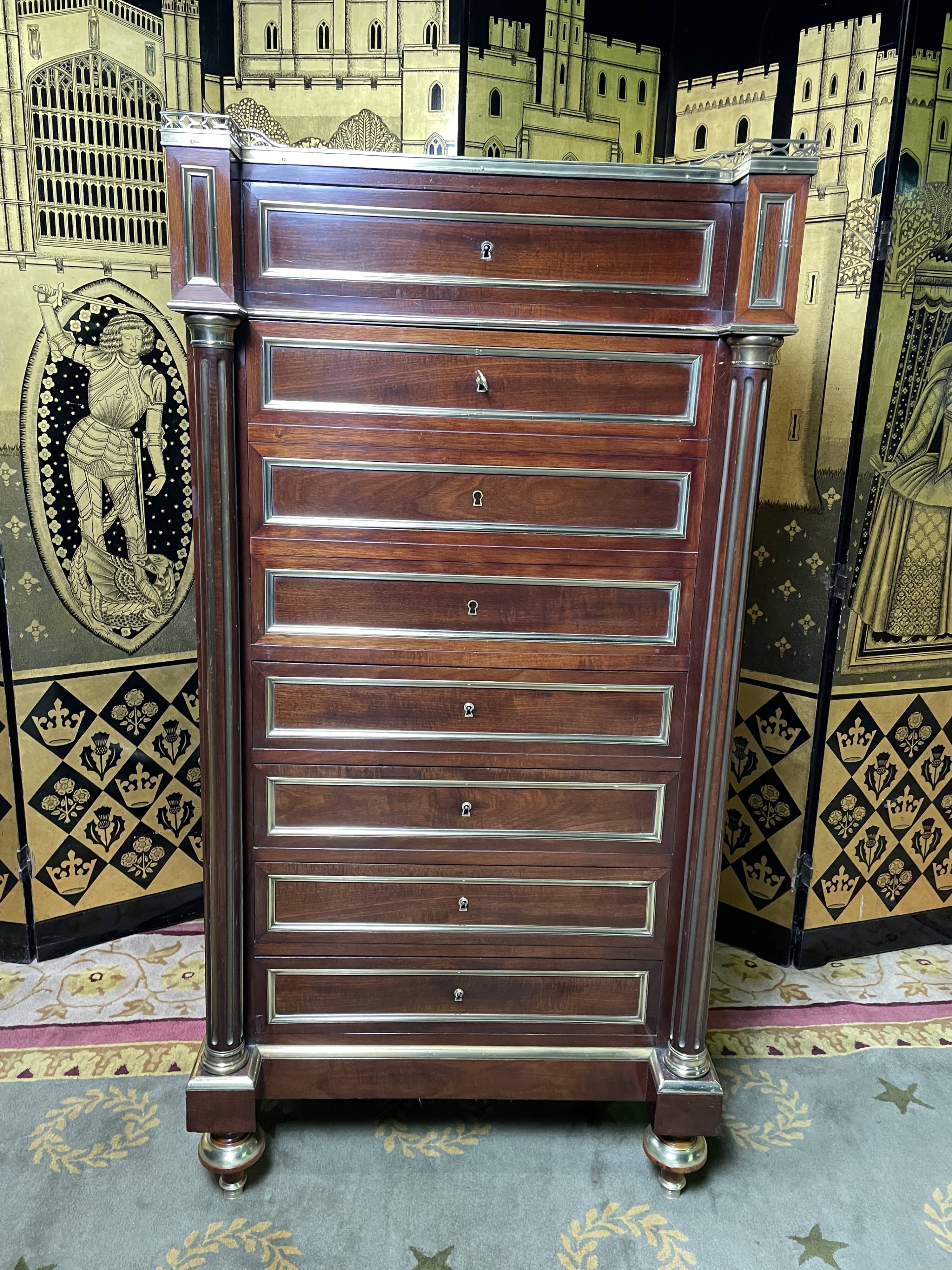 Louis XVI style lady's secretary