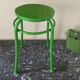 Tabouret métal et bois
