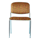 Chrome chair from the 70s reupholstered