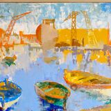 Harbor landscape