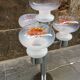 Lampadaire design 4 tulipes