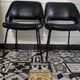 Pair of vintage 1970s armchairs/chairs in Italian Saarinen style.