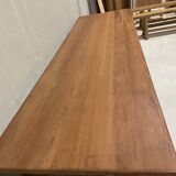 Exotic wood farmhouse table 2.6m