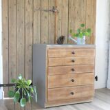 Commode en bois