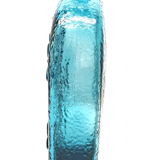 Glass decanter by Stelvia Italy 60s 70s