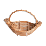 Wicker fruit basket, 60s