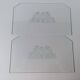 Vintage Art Deco magazine rack wood glass engraved storage furniture