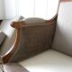 Two-seater canapé in Restoration / Louis-Philippe style – Reupholstered by an artisan.