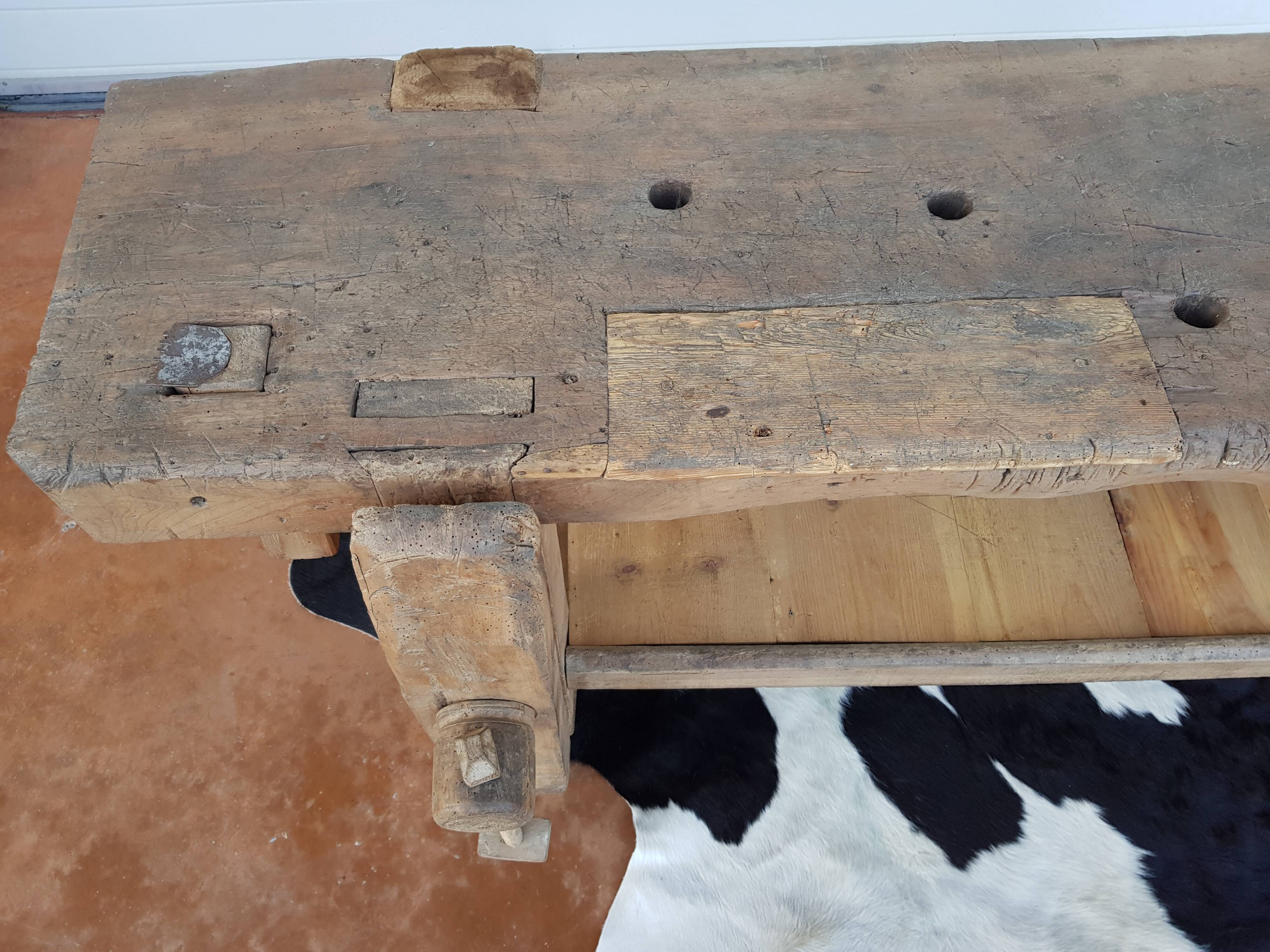 Farm workbench 19th century