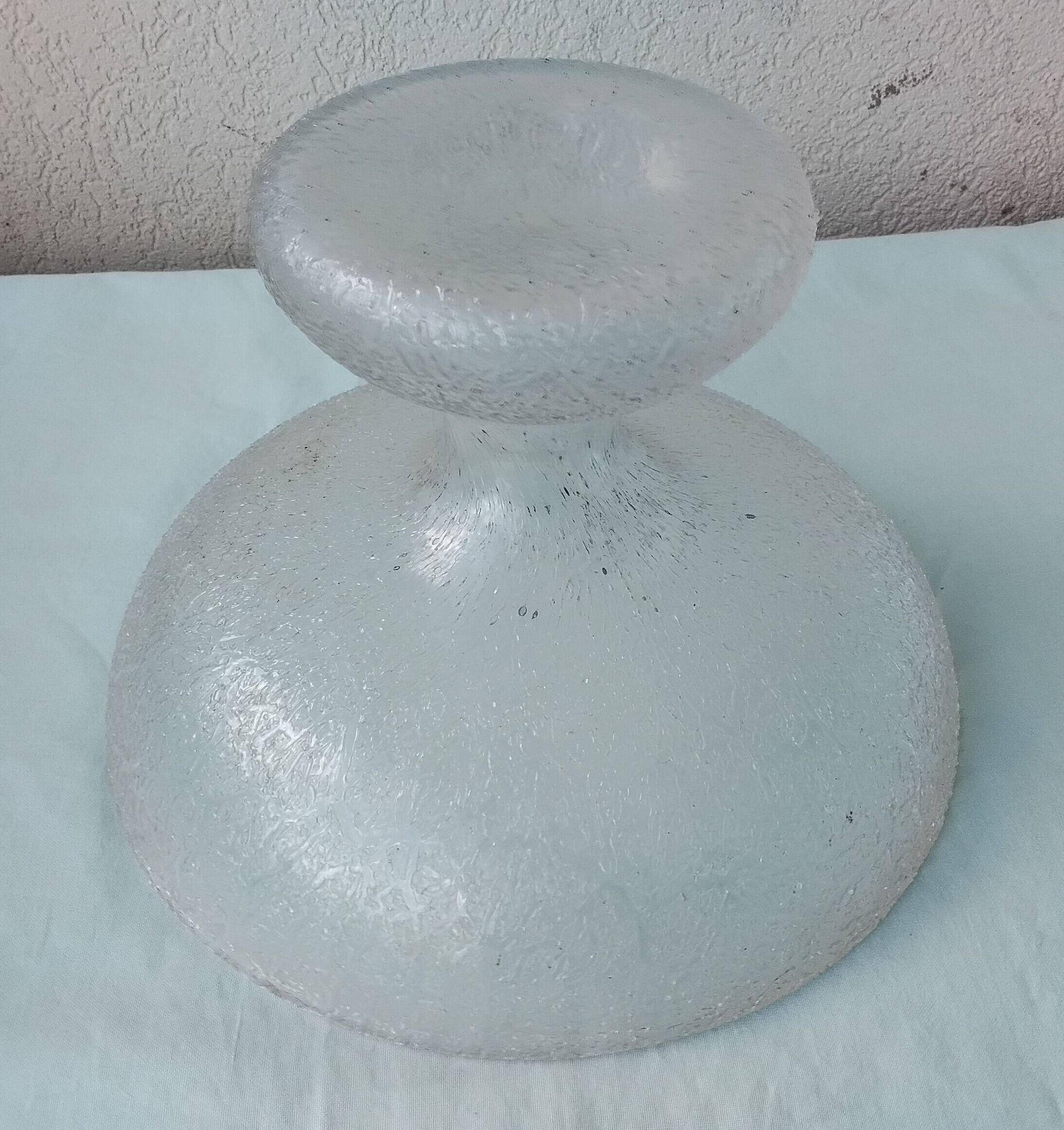 Coupe en cristal sur pied