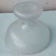 Crystal bowl on a pedestal