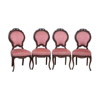 4 chaises de style Louis Philippe