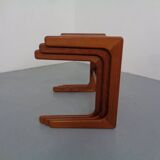 Danish Teak Nesting Tables from Salin Nyborg, 1960s, Set of 3