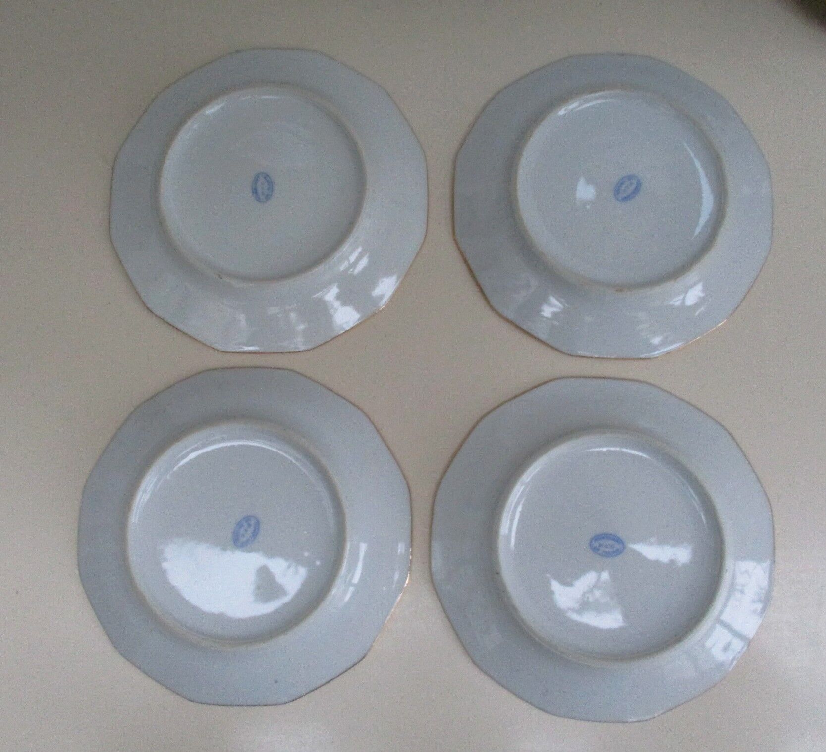 Art deco dessert service, PCF France porcelain
