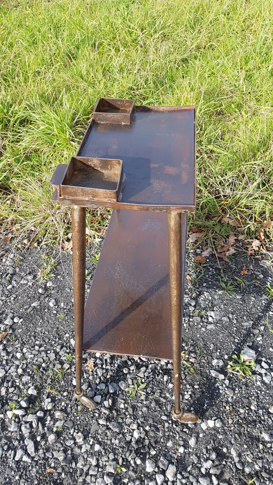 Industrial dessert on wheels