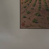 Lithograph by Henri Rivière - Douarnenez seen from Ris