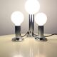 Lot de 3 lampes de hustadt leuchten circa 1960/70