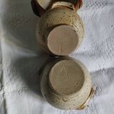 3 bols à soupe en grés - vintage 70's