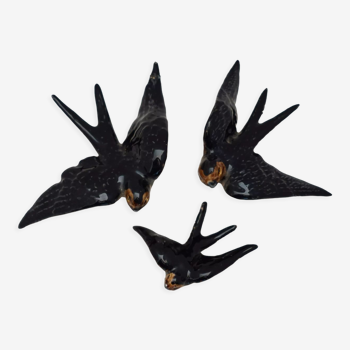 Portuguese ceramic swallows