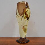 Mid-century Art Glass Vase,Chribska,1960's.