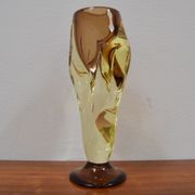 Mid-century Art Glass Vase,Chribska,1960's.