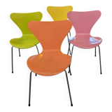 Set of 4 Fritz Hansen Series 7 chairs