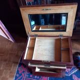 Mahogany work table, Louis Philippe period