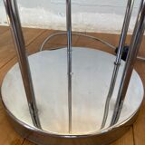 Waterfall floor lamp 5 globes Marinha Grande factory 70s