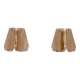 Hollywood Regency Brass Wall lamps 1970s