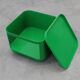 Green storage unit Kartell Model 4970 by Anna Castelli Ferrieri, Italy 1970s.