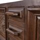 Solid oak sideboard by André Le Picard 1950