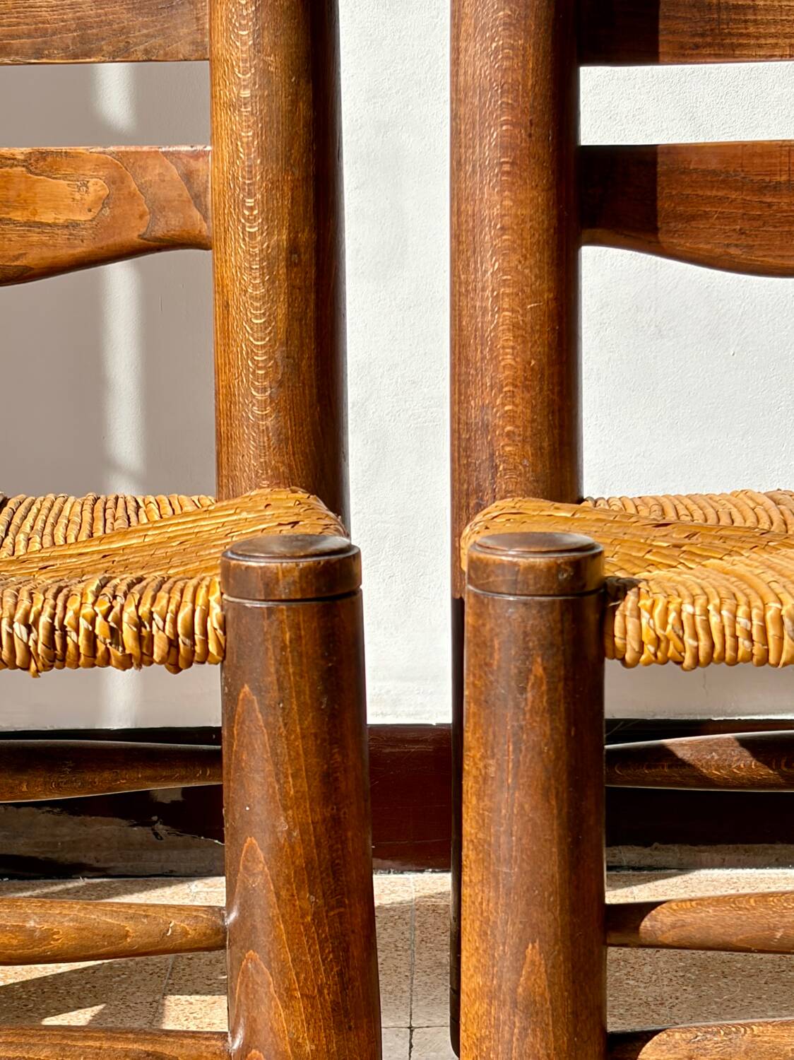 Low fireplace chair attributed to Charles Dudouyt.