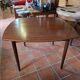 Scandinavian extendable teak table from the 1960s (butterfly extension)