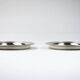 Pair of coasters | Christofle bread plates, “Albi” model