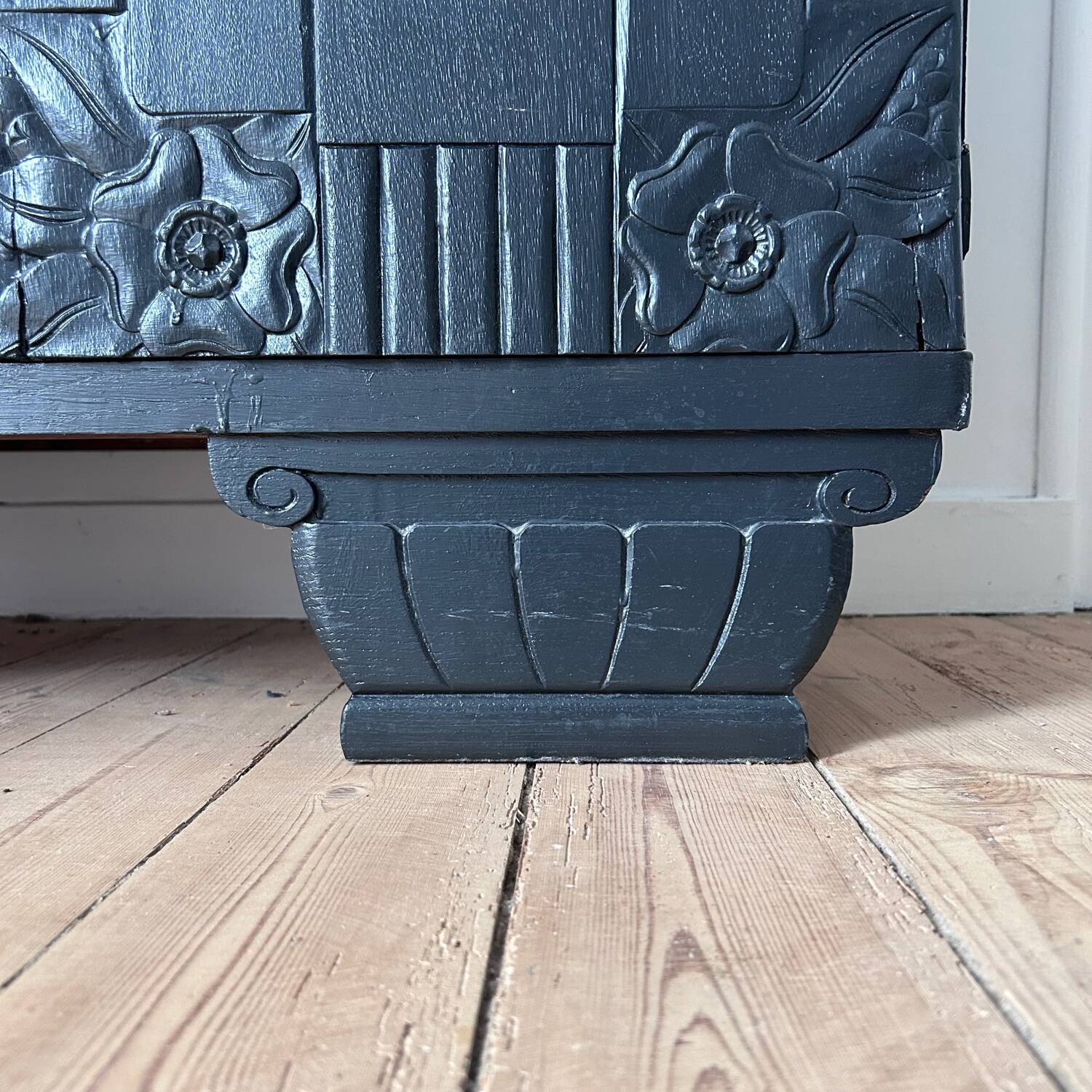 Commode art déco en chêne