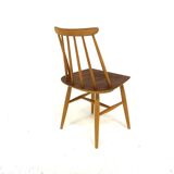 Set de 4 chaises "Fanett" en teck par Ilmari Tapiovaara, Suède, 1960