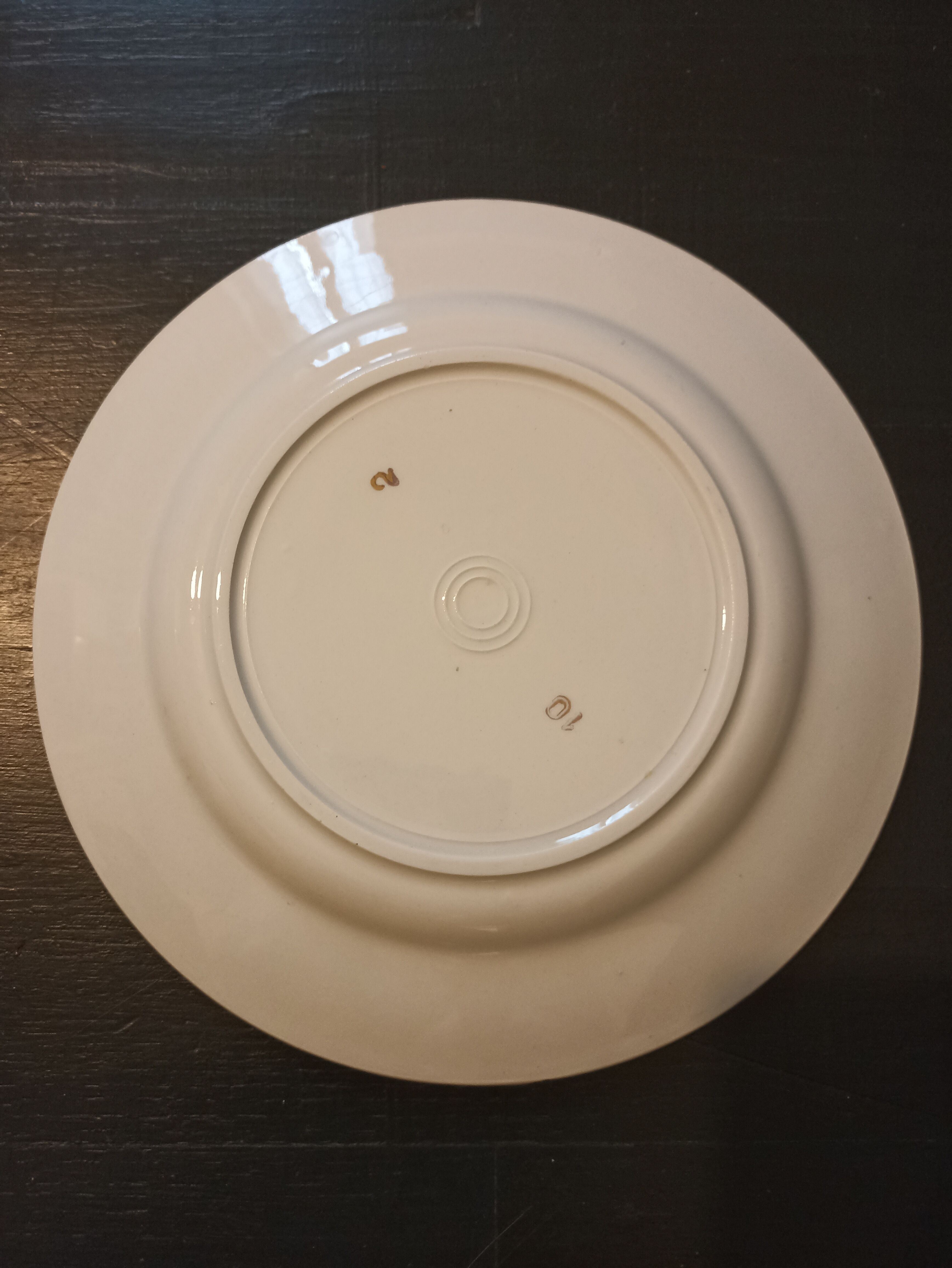 Antique dessert plates