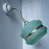 Glass Granita wall light, 1940