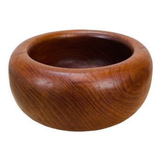 Coupe danoise vide poche style scandinave teck années 60