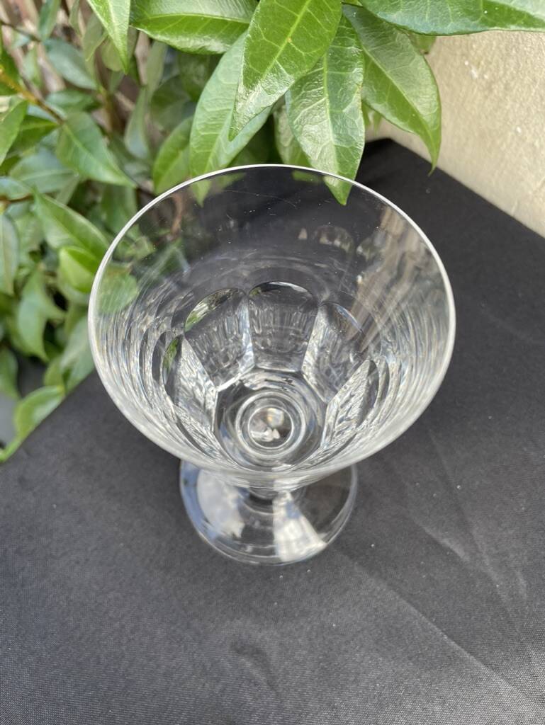 6 Baccarat Missouri red wine glasses - 20th century