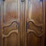 Armoire Dauphinoise ép Louis XV en noyer, Vaisselier rangement H:2.20m