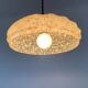 Clichy glass pendant lamp from the 1930s