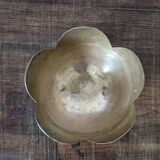 Brass flower cup